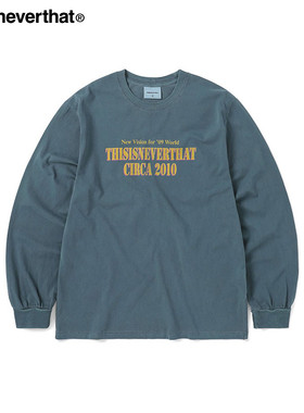 thisisneverthat® Basketball Hoop L/S Tee秋冬篮球印花长T恤
