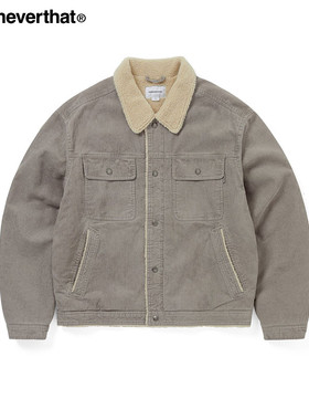 thisisneverthat® Sherpa Lined Corduroy Trucker Jacket 外套