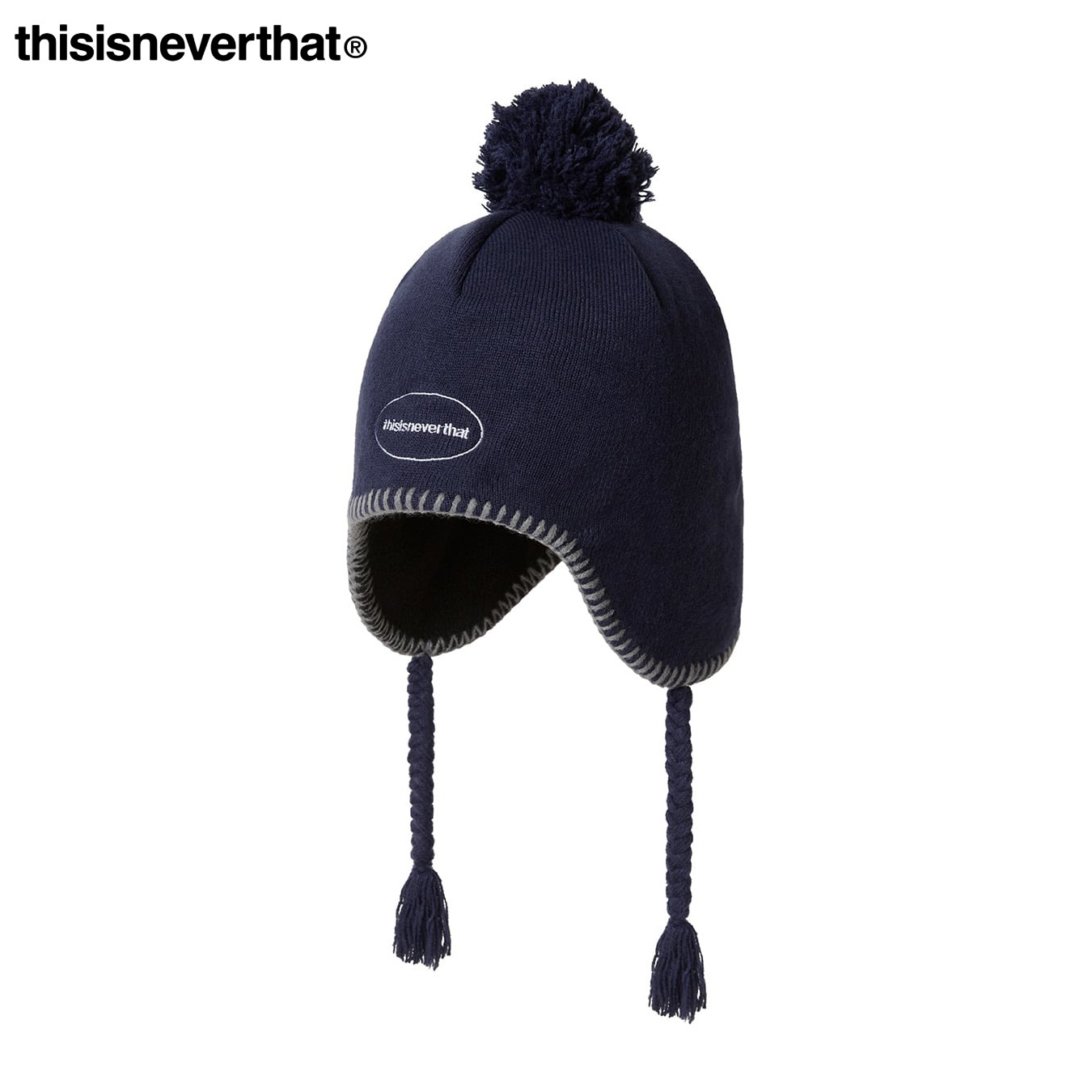 25年秋冬款针织毛线帽厚款