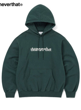 thisisneverthat® Circled Number Hoodie 25年秋冬新款连帽卫衣