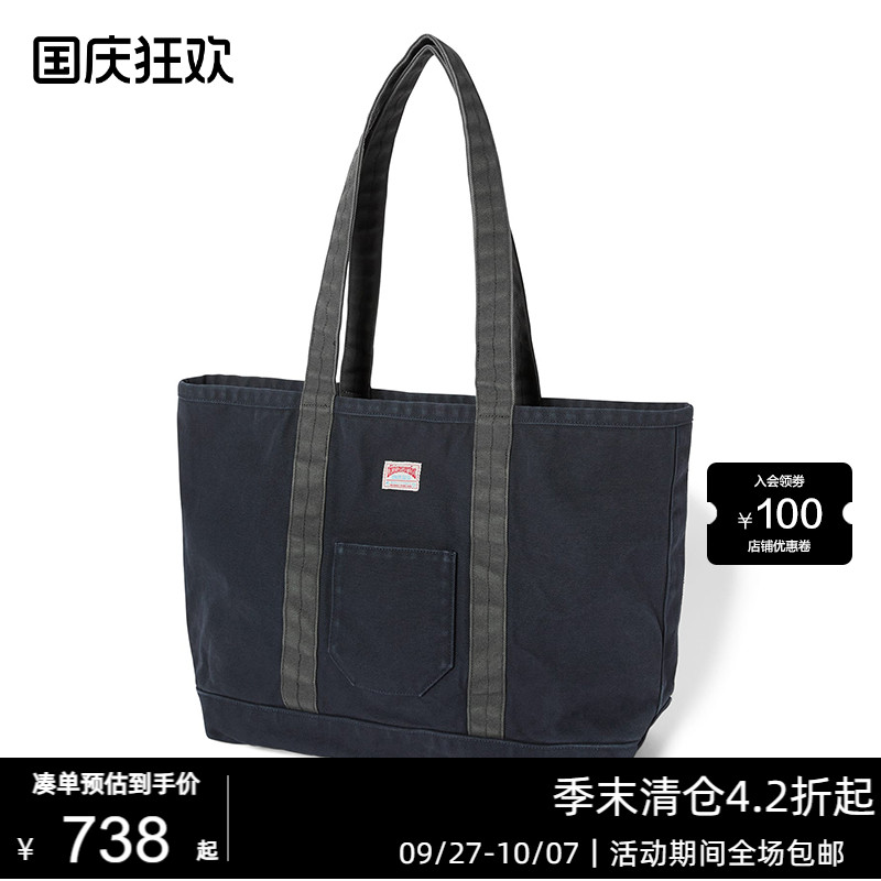 thisisneverthat® Canvas Tote Bag 25春夏新款便携通勤托特包