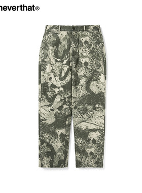 thisisneverthat®  Splashed Chino Pant 25新款复古工装风直筒裤