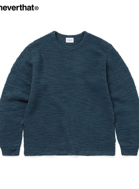 thisisneverthat® Wool Crochet Knit L/S Crew  25年秋冬款卫衣