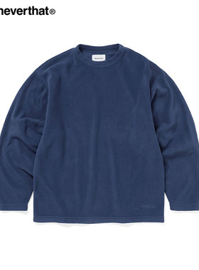 thisisneverthat® Fleece Crew 2025年秋冬款抓绒套头卫衣保暖