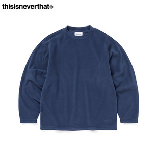 2025年秋冬款 Crew 抓绒套头卫衣保暖 Fleece thisisneverthat®