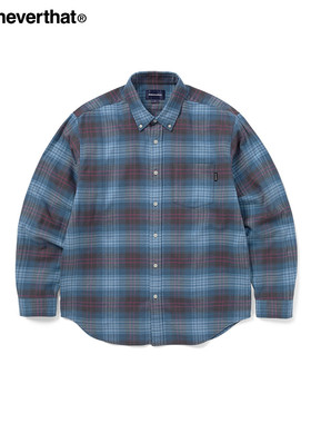 thisisneverthat® Flannel Check Shirt 25春夏新款格子衬衫男款