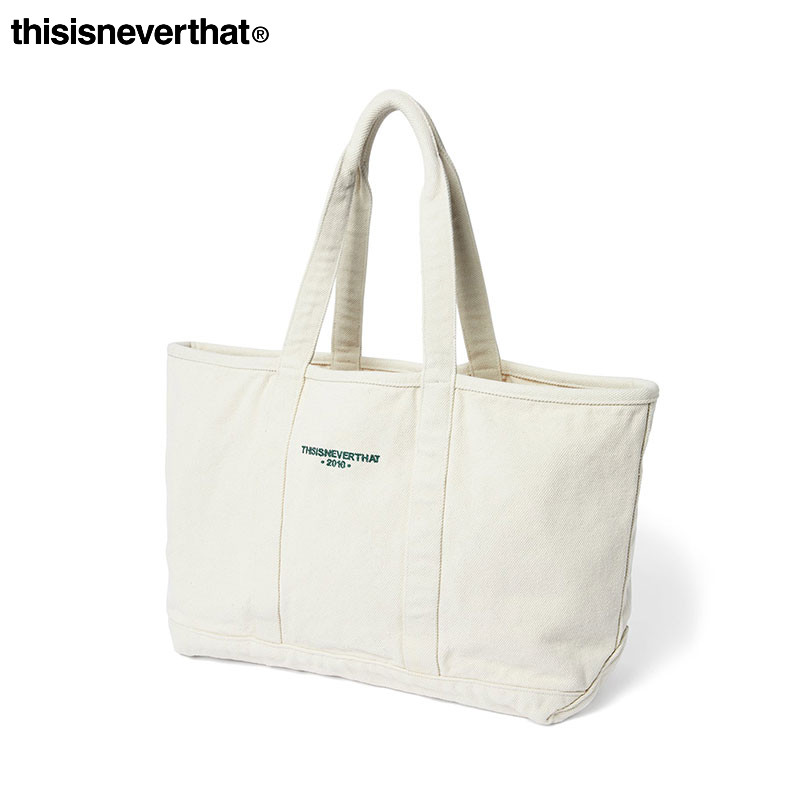 thisisneverthat®Washed Canvas Tote Bag 秋冬新款时尚帆布包