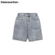 百搭牛仔短裤 thisisneverthat® Short 25早春新款 Washed Denim