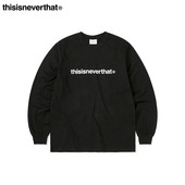 Logo 新款 thisisneverthat®T Tee 纯色logo长袖 T恤