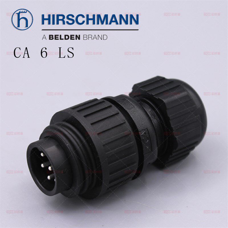 德国hirschmann赫斯曼CA6LS连接器7芯公头934 126-100 934126100