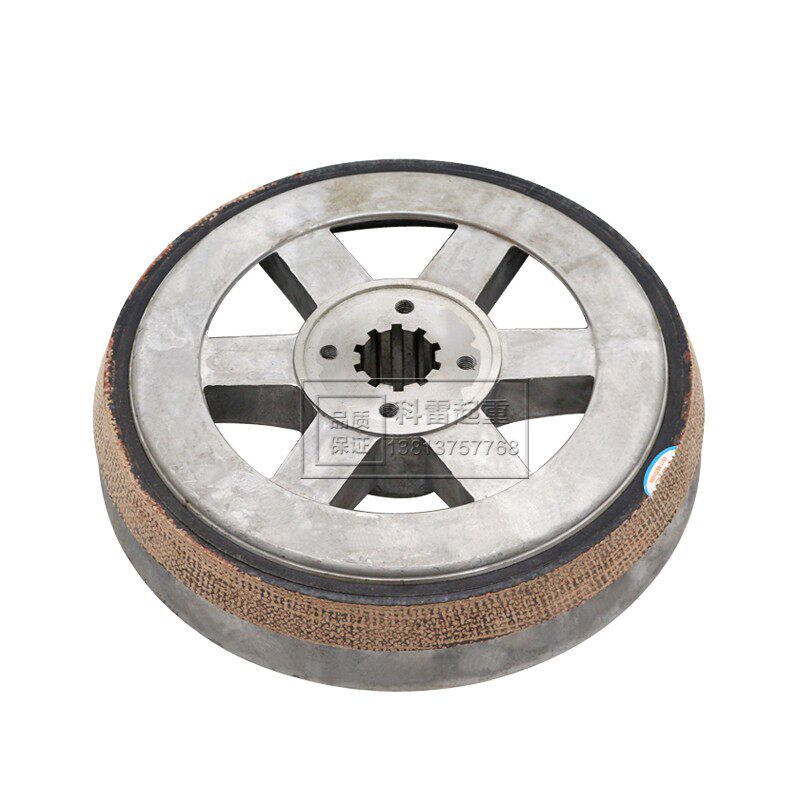10T电动葫芦南京特种电机用铝制加厚风叶制动轮13KW锥刹10键米键