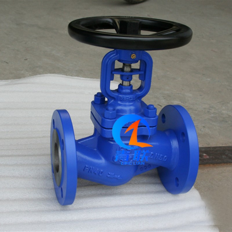 WJ41H-16C 蒸汽铸钢德标波纹管停止阀DN20 DN25 DN50 DN65 DN80