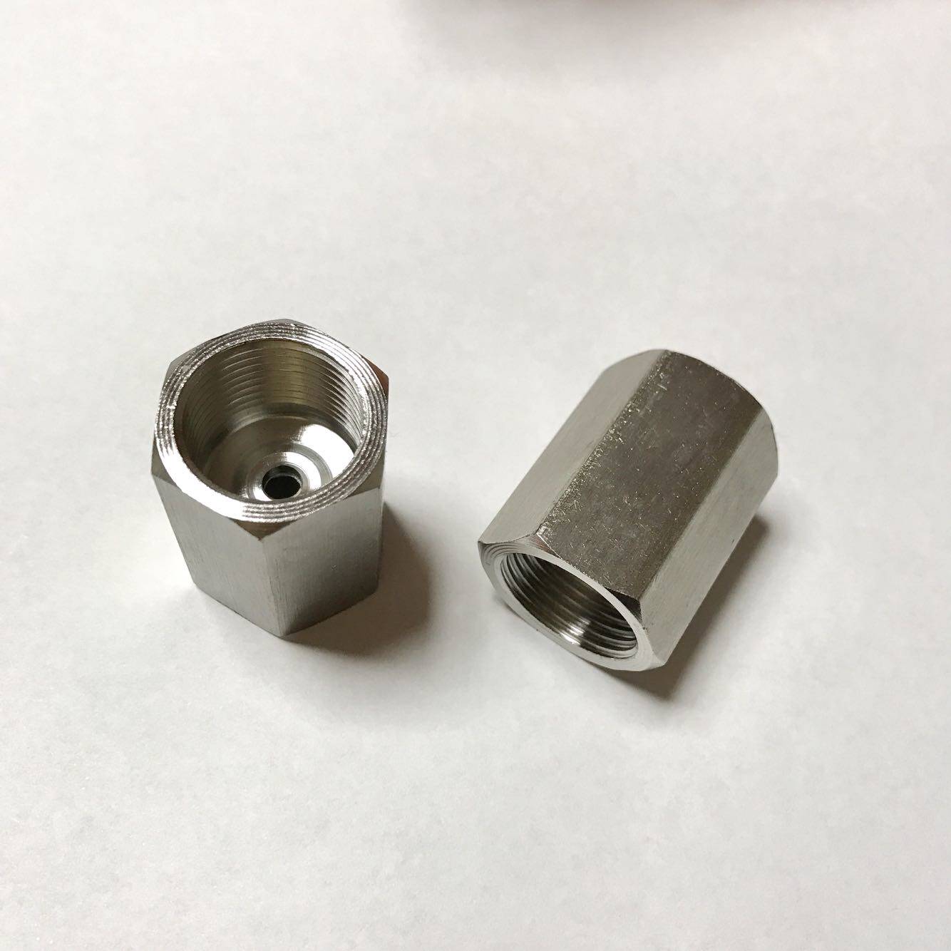 m20x1.5-m20x1.5 双内丝不锈钢接头 两边内螺纹m20x1.5 等径内丝