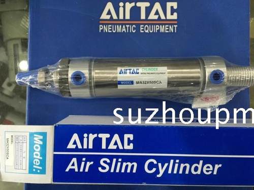 AIRTAC亚德客MAC20X80X120X160X180-S-CA 不锈钢气缓冲迷你圆气缸