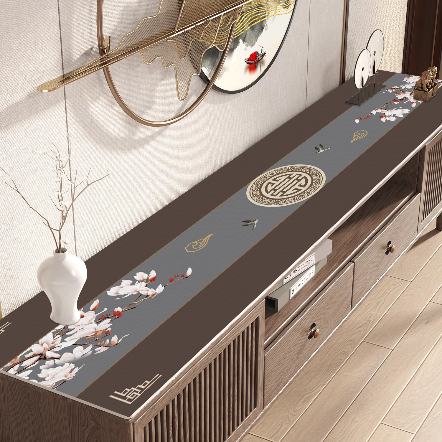 硅胶电视柜垫防水防滑免洗可裁剪