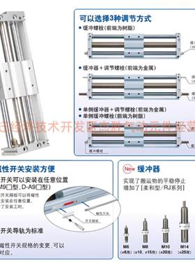 星辰气动RMT/CY1S115/20//25/32-50/200/2500/30634磁偶式无杆气0