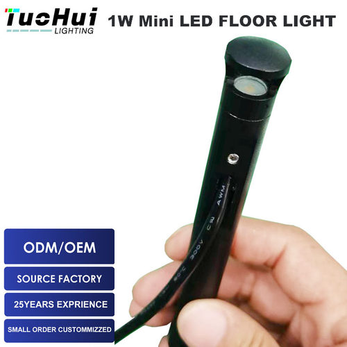 新款1W Mini LED插地灯户外防水景观氛围灯花园别墅地插灯跨境款