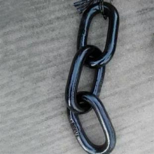 矿规格齐全矿车环三用配件圆链32*140环三环链无缝锻造三环链现货