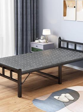 宿铁架床成折叠便携单人床人舍临时钢床丝床拼接床加固隐形折KWR