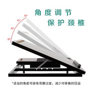 可降懒人床上电脑折桌楠竹可叠笔记本升写字学习ZOA生学宿舍炕桌