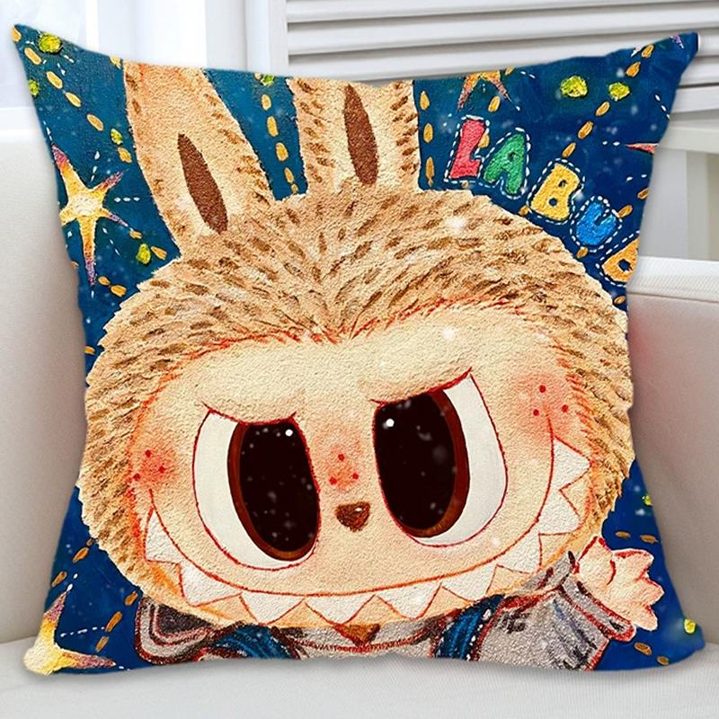 定制拉布布周边抱枕套十字绣2025爆款线绣手工奶泡机时间礼物labu