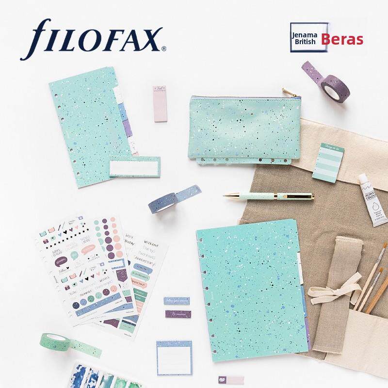 英国进口filofax A5 A6 A7活页笔记本分隔页索引页手账贴纸小清新
