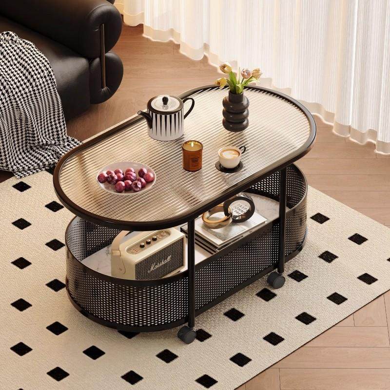 可移动沙发边几钢化玻璃茶几现代小桌子床头侧边边柜小户型小推车,住宅家具,移动边几/推车,淘宝优惠券,粉丝福利购,淘宝优惠卷