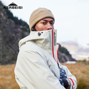AERBEISI阿尔卑斯 春季时尚户外硬壳登山徒步防风防水男女同款