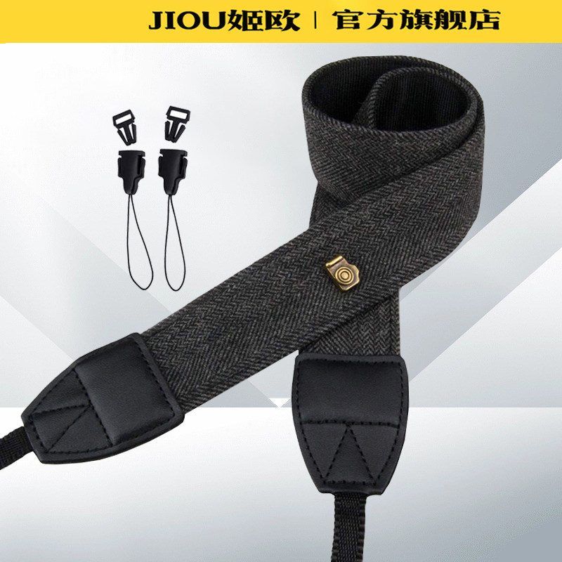 适用于佳能5D4 R5 R6 5D3 6D2 90D尼康D850 Z50 Z30索尼a7m4 a7m3 a7r4 A6700全幅微单男潮相机时尚摄影背带