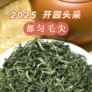 【贵州特产】2025头采都匀毛尖特级手工明前春茶茶叶高山嫩芽新茶