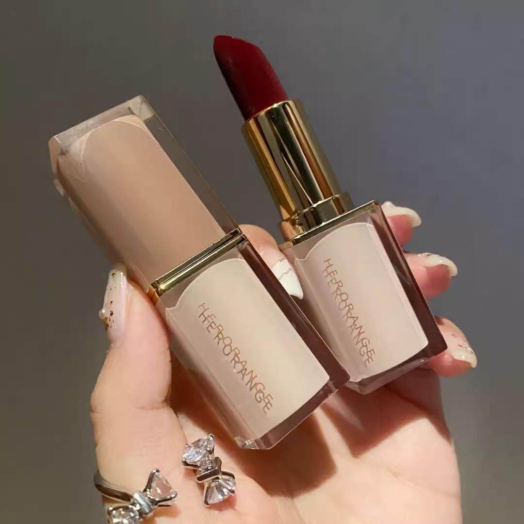 水晶口红~小众品牌哑光雾面唇釉持久不易掉色显白学生平价~