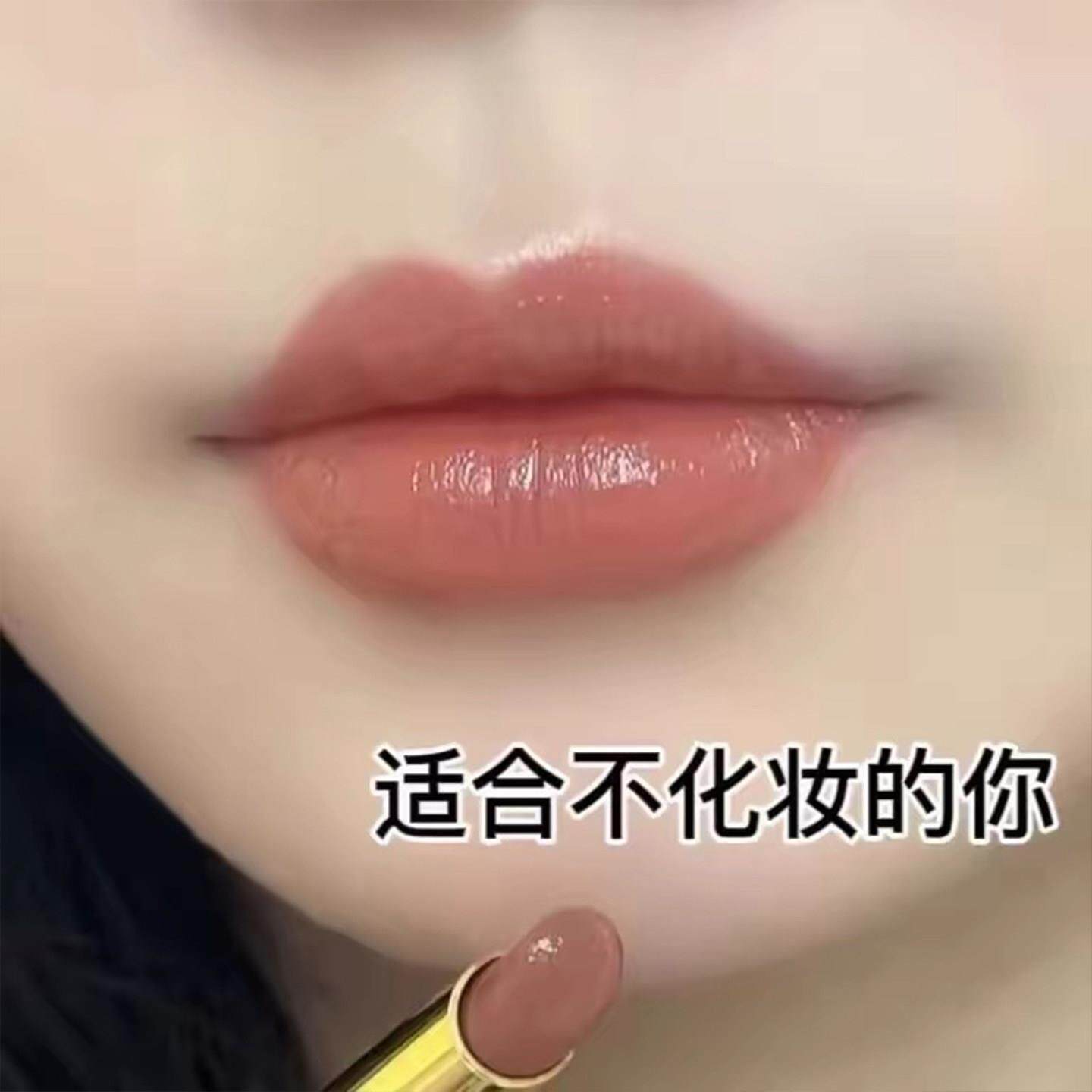 推荐口红雨衣不沾杯不掉色肉桂茶色哑光显白唇膏女大牌正品