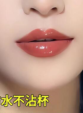 李佳琪直播间大牌口红素颜百搭滋润不沾杯持久不掉色雨衣唇釉正品