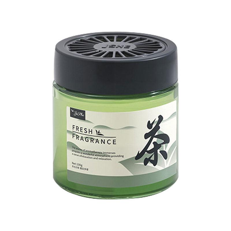 茶味香薰车载香薰汽车车用饰品摆件固体香膏新款香氛用品男士香水