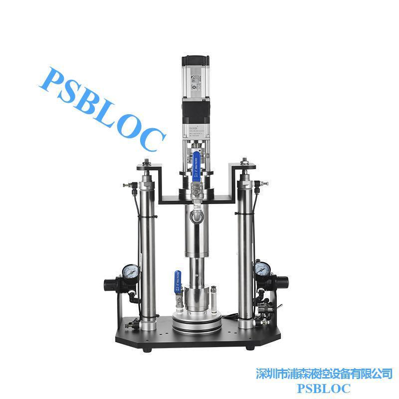 厂家直销135KG/20L桶装伺服螺杆压盘泵黄油增压泵点胶供胶螺杆泵