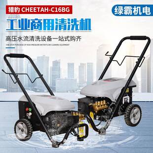 猎豹16BG工业商用清洗机高精度喷瓷柱塞故障率低无传动损耗清洗机