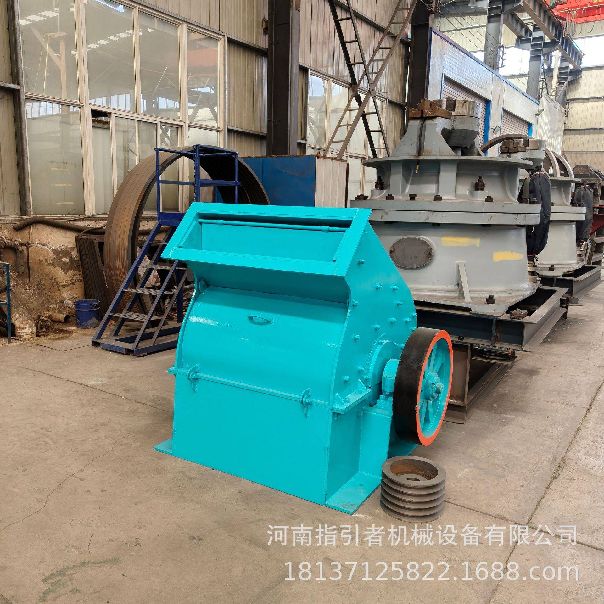 移动小型多功能石料混凝土砖块鹅卵石玻璃陶瓷煤炭渣锤式破碎机