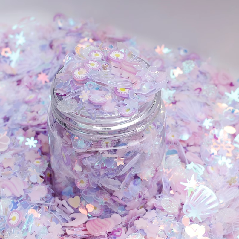 10g瓶装美甲亮片diy手工夜光