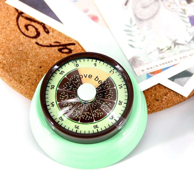 柠檬小屋b时间管理器金属机械提醒器学生厨房定时器计时器倒时器