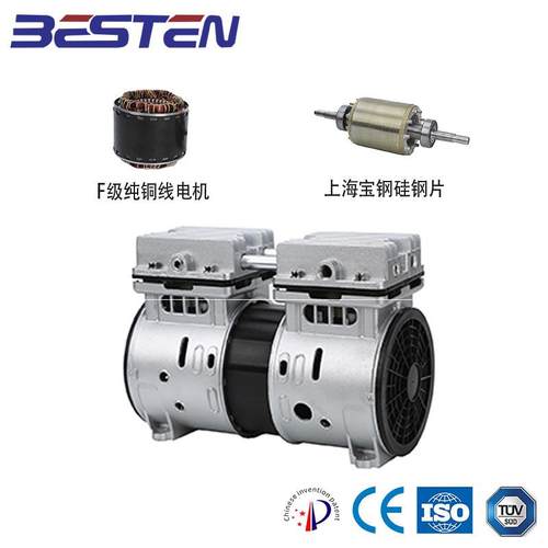 无油空压机真空泵高品质小型科学实验室高温50摄氏度BST600AFZ