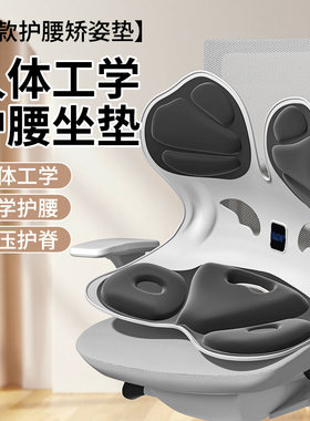 背多分护腰坐垫坐姿靠垫人体工学腰托 托矫正座椅子办公室久坐不
