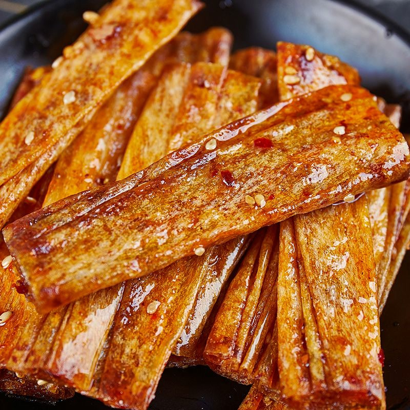 湖南特产手撕香辣豆皮重庆麻辣儿时童年怀旧自制网红辣条125g/包