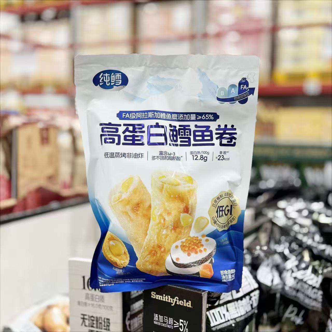 山姆MM高蛋白鳕鱼卷嚼劲适中鲜香十足每一口都满足代购官方旗舰店图片
