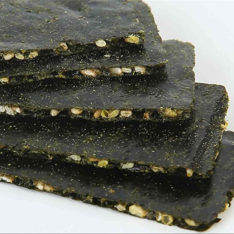 夹心海苔脆即食芝麻海苔片儿童休闲零食小吃批发