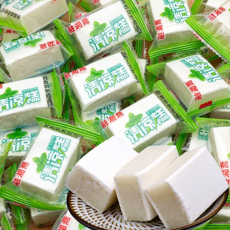 薄荷清凉糕1000g传统手工糕点潮糕点心湖南特产零食儿时回忆250g