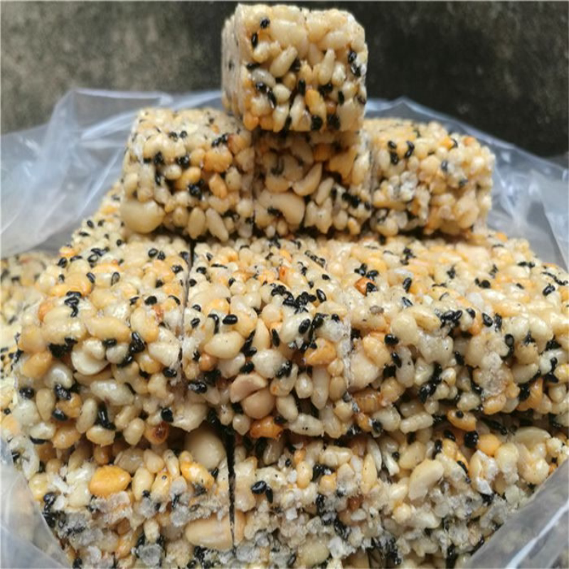 安徽特产炒米糖米花糖冻米糖糯米花生芝麻糖散装休闲零食整箱包邮