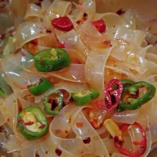 凉拌粉皮水晶粉皮凉拌菜干凉皮口感爽脆卤菜店摆摊商用批发价包邮