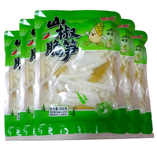 山椒脆笋800克泡椒笋清脆爽口酸辣解馋零食下饭新鲜大包装更过瘾