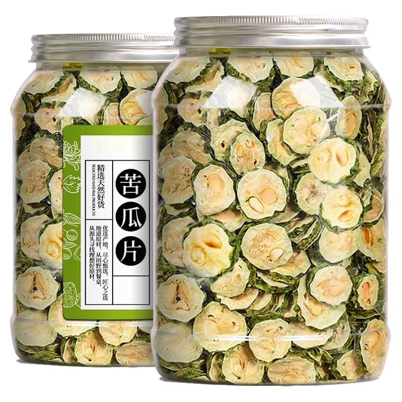 正宗天然苦瓜片干纯原味苦瓜茶干苦瓜泡水喝的天然新货果蔬苦瓜茶