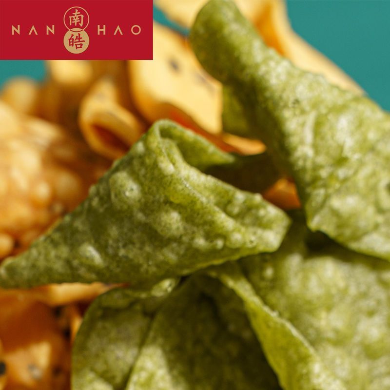 南区老大房苔条原味巧果上海特产休闲零食小吃传统糕点点心200g*2